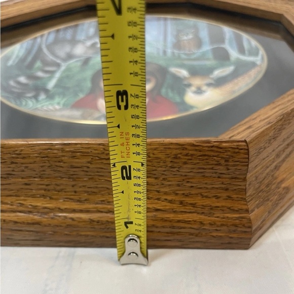 VTG. Margaret Keane Franklin Mint Plate Wendy's Wooded Wonderland Big Eye Eyes - Picture 10 of 12